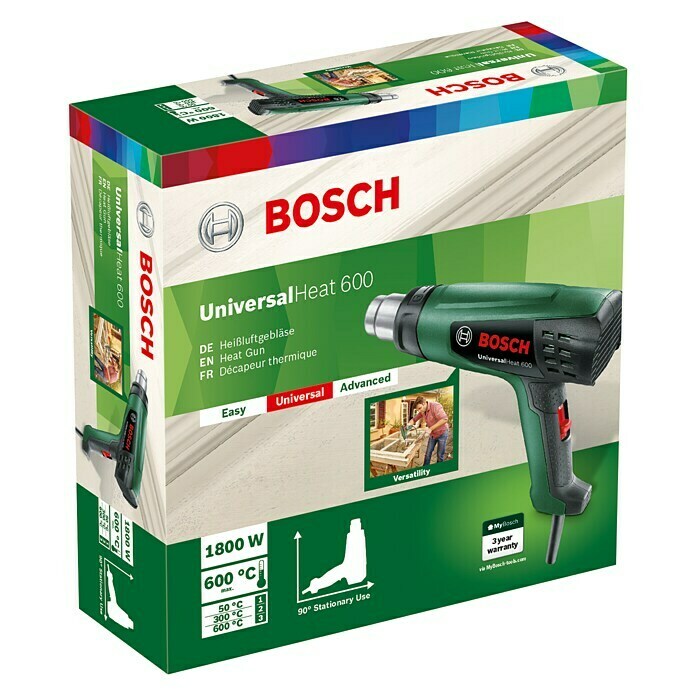Bosch Heißluftgebläse UniversalHeat 600