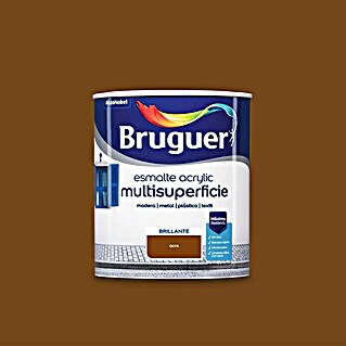 Bruguer Esmalte de color Acrylic multisuperficie (Ocre, 750 ml, Brillante)