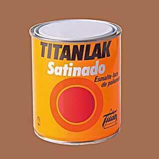 Titan Titanlak Esmalte de poliuretano (Ocre, 750 ml, Satinado)