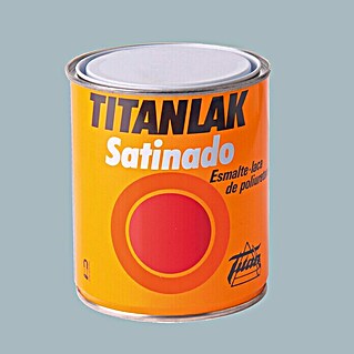 Titan Titanlak Esmalte de poliuretano (Gris perla, 750 ml, Satinado)