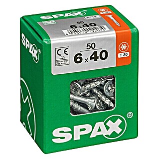 Spax Tornillo universal (Ø x L: 6 x 40 mm, Superficie WIROX, T-Star plus, 50 uds.)