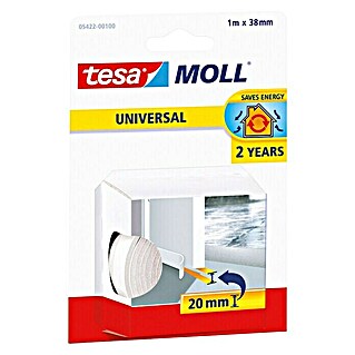 Tesa MOLL Burlete bajo puerta universal (Marrón)