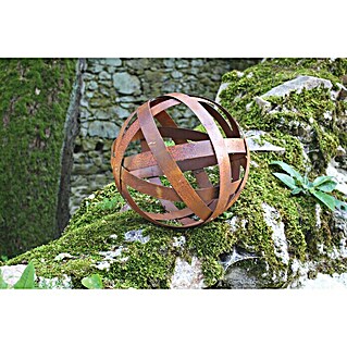Ferrum Art Design Gartendeko Rostkugel (Durchmesser: 50 cm, Metall)