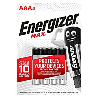 Energizer Batterie Max (Micro AAA, 1,5 V, 4 Stk.)