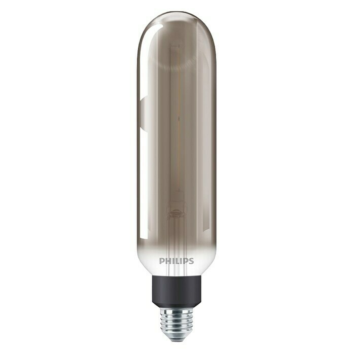 Philips Bombilla LED Modern Deco Tubo (6,5 W, E27, Color de luz: Blanco neutro, Intensidad regulable, Tubular)