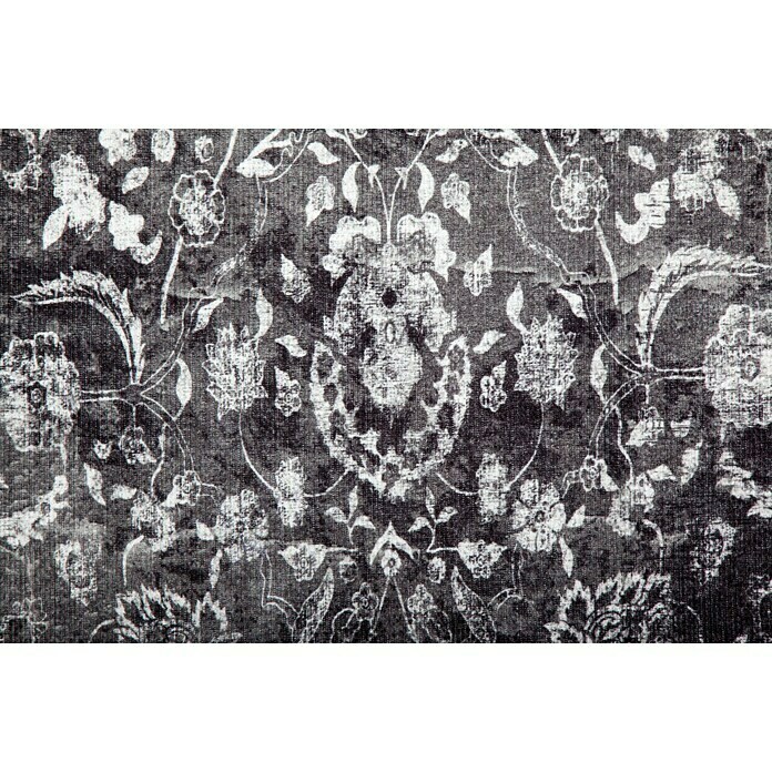 Kayoom Kurzflorteppich Vintage (Anthrazit, 290 x 200 cm, 100 % Polyacryl)