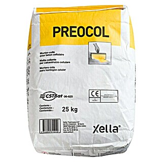 Cemento cola Preocol (25 kg, Apto para: Hormigón celular)