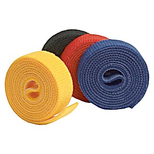 Label The Cable Klettband Roll Strap (Bunt, 1 m x 16 mm x 2 mm)