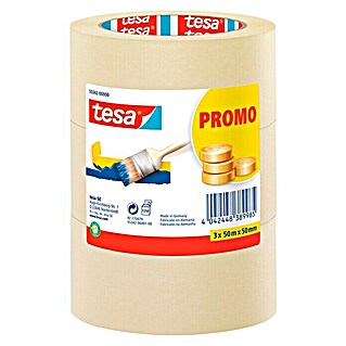 Tesa Malerband Basic (L x B: 50 m x 50 mm, 3 Stk.)