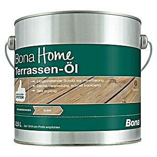 Bona Home Terrassen-Öl (Natur, 2,5 l)