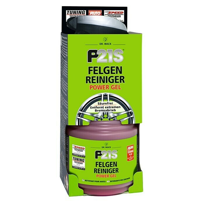 Dr. Wack Felgenreiniger P21S Power Gel (Inhalt: 750 ml, Umwelt/Gesundheit: Biologisch abbaubar, Weitere Eigenschaften: Säurefrei)