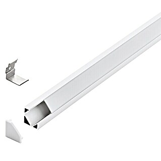Eglo Profil Corner Profile 2 (200 x 1,8 x 1,8 cm, Weiß, Aluminium)