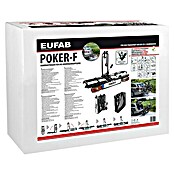 Eufab Fahrradträger Poker-F (Geeignet für: 2 Fahrräder, Traglast: Max. 60 kg, Passend für: Fahrzeuge mit Anhängerkupplung)