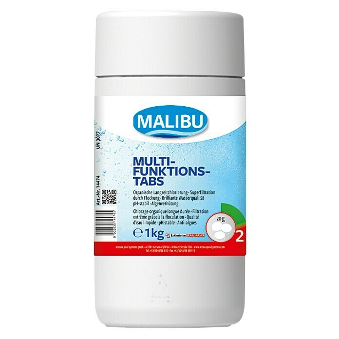 Malibu Multifunktionstabs 20 g 