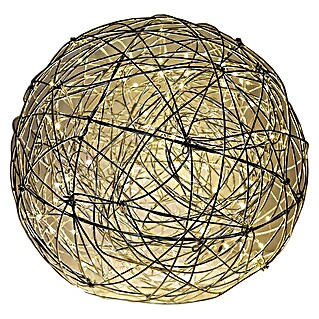 LED-Dekoleuchte rund Matino (7 W, Braun, Durchmesser: 40 cm)