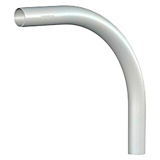 Rexel Empalme para tubo metálico curva 90º (EN 16, Metal, Blanco)