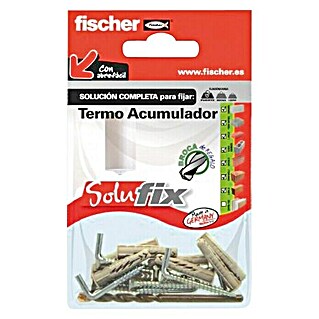 Fischer Solufix Surtido de tacos y tornillos para termos (9 piezas)