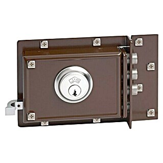 JiS Cerradura con cerrojo 231 D (Tipo de cerradura: Cerradura de bombín, DIN-derecha, Puerta exterior)