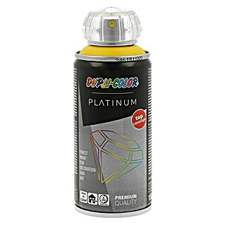 Dupli-Color Platinum Buntlack-Spray platinum RAL 1023 (Verkehrsgelb, 150 ml, Seidenmatt)
