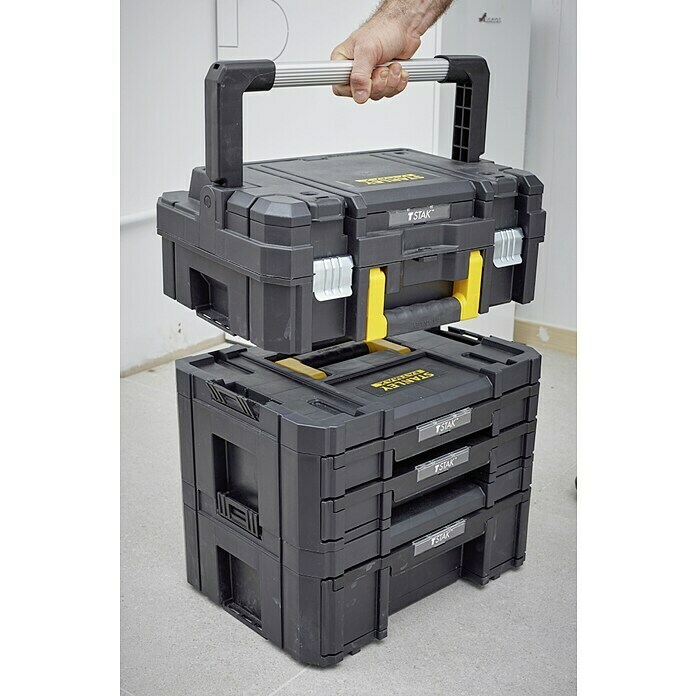 Stanley TSTAK Caja de herramientas FMST1-71967 (An x Pr x Al: 33,17 x 44 x 18,5 cm, Plástico)
