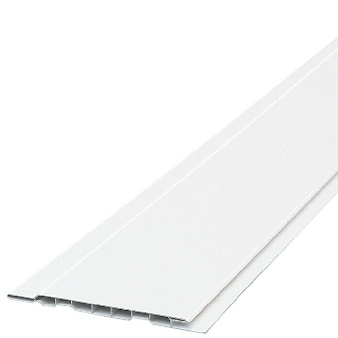 BaukulitVox Profi-Line Verkleidungspaneel (Weiß, 3.000 x 125 x 10 mm)