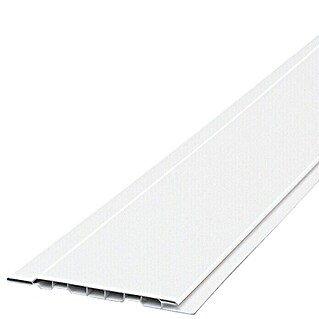 BaukulitVox Profi-Line Verkleidungspaneel (Weiß, 3.000 x 125 x 9 mm)