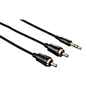 Hama Audio-Kabel (2 x Cinch-Stecker, 1 x Klinkenstecker 3,5 mm, 1,5 m)