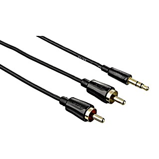 Hama Audio-Kabel (2 x Cinch-Stecker, 1 x Klinkenstecker 3,5 mm, 1,5 m)