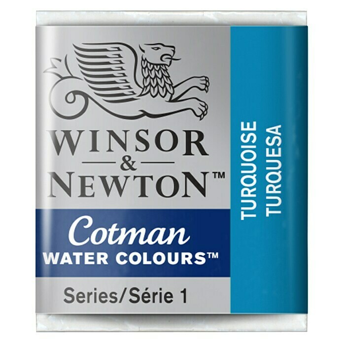Winsor & Newton Cotman Aquarelverf (Turquoise, ½ kopje)