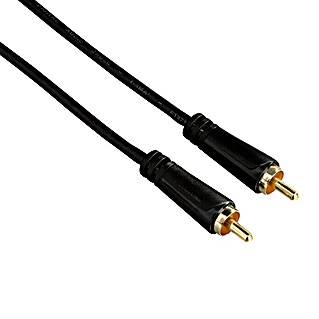 Hama Audio-Kabel (2 x Cinch-Stecker, 1,5 m, Vergoldete Kontakte)