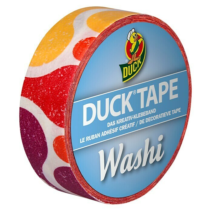 Duck Tape Kreativklebeband Washi (Ragbag, 10 m x 15 mm)