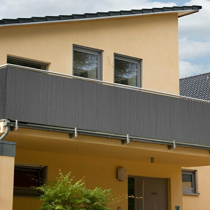 Balkon Sichtschutz Windschutz 80cm x 7,0m 12 Farben Balkonsichtschutz  Sondergr. 