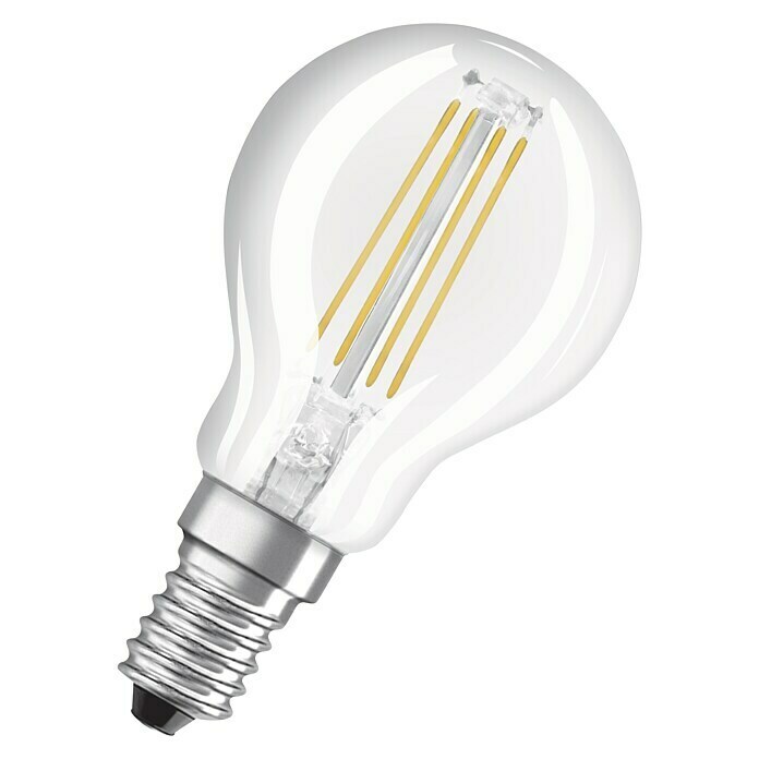 Osram LED-Leuchtmittel Retrofit Classic P (1,2 W, E14, Warmweiß, Nicht Dimmbar, Klar)