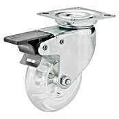 Dörner & Helmer Design-Lenkrolle (Durchmesser Rollen: 75 mm, Traglast: 50 kg, Gleitlager)