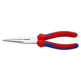 Knipex Flachrundzange (Länge: 200 mm, Flach-rund, Präzisionsschneide, Material Griff: Mehrkomponenten-Hülle)
