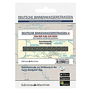 Digitale Sportbootkarte: Band 4 - Von der Elbe zur Oder / Mit Potsdamer und Berliner Gewässern