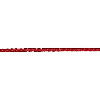 Stabilit PP-touw, per meter (Op maat gemaakt verkrijgbaar, Belastbaarheid: 18 kg, Rood, Diameter: 3 mm, Polypropyleen)
