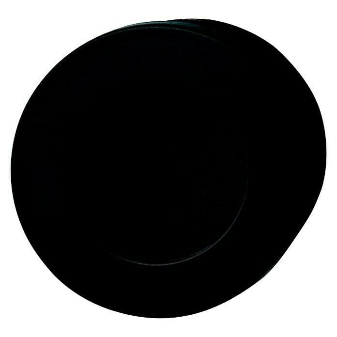 Ručica za namještaj (Ø x V: 54 x 10 mm, Plastika, Tamnosmeđe)