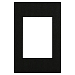 Nielsen Passepartout White Core (Schwarz, L x B: 20 x 30 cm, Bildformat: 13 x 18 cm)