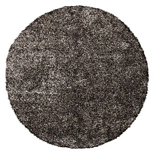 Kayoom Hochflorteppich Diamond (Champagner, Durchmesser: 160 cm, 100 % Polyester)