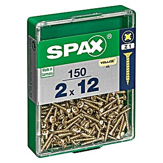 Spax Universele schroef (2 x 12 mm, Voldraad, 150 st.)