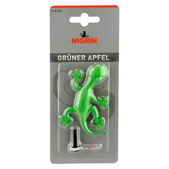 Nigrin Lufterfrischer Gecko (Duft: Grüner Apfel)