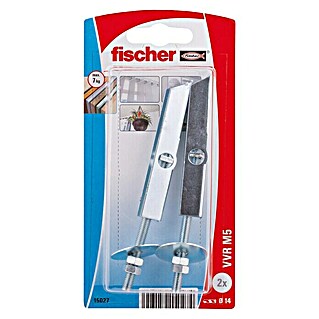 Fischer Taco basculante VVR M5 (Diámetro taco: 14 mm, Longitud taco: 100 mm, 2 uds.)