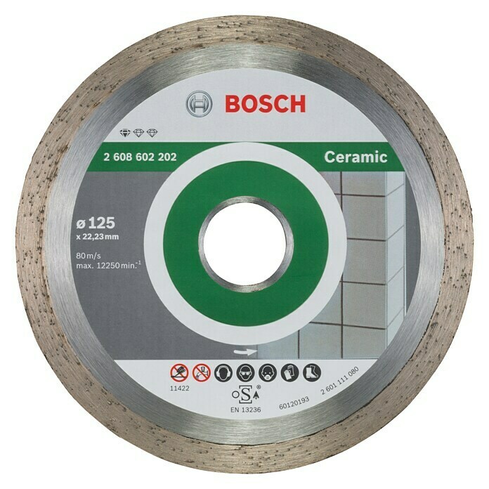 Bosch Professional Diamant-Trennscheibe Standard Ceramic 