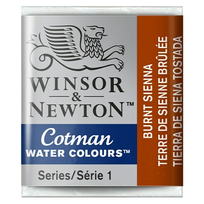 Winsor & Newton Cotman Aquarelverf (Siena gebrand, ½ kopje)