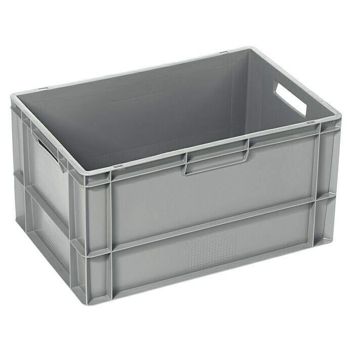 Plastikbehälter 60x40x28,5 mit Griff/Deckel*Kunststoffbehälter*Plastikkiste*Box 