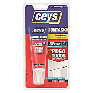 Ceys Adhesivo para montaje Montack Express (80 g)