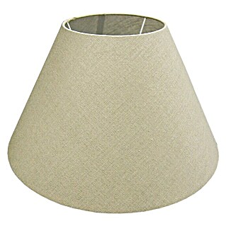 Lampenschirm (Durchmesser: 45 cm, Grau, Stoff)