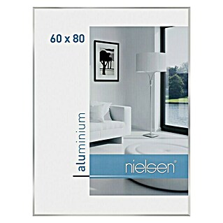 Nielsen Bilderrahmen Pixel (Silber, 60 x 80 cm, Aluminium)