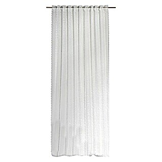 Elbersdrucke Schlaufenbandschal Membran (100% Polyester, Weiß, 140 x 255 cm)